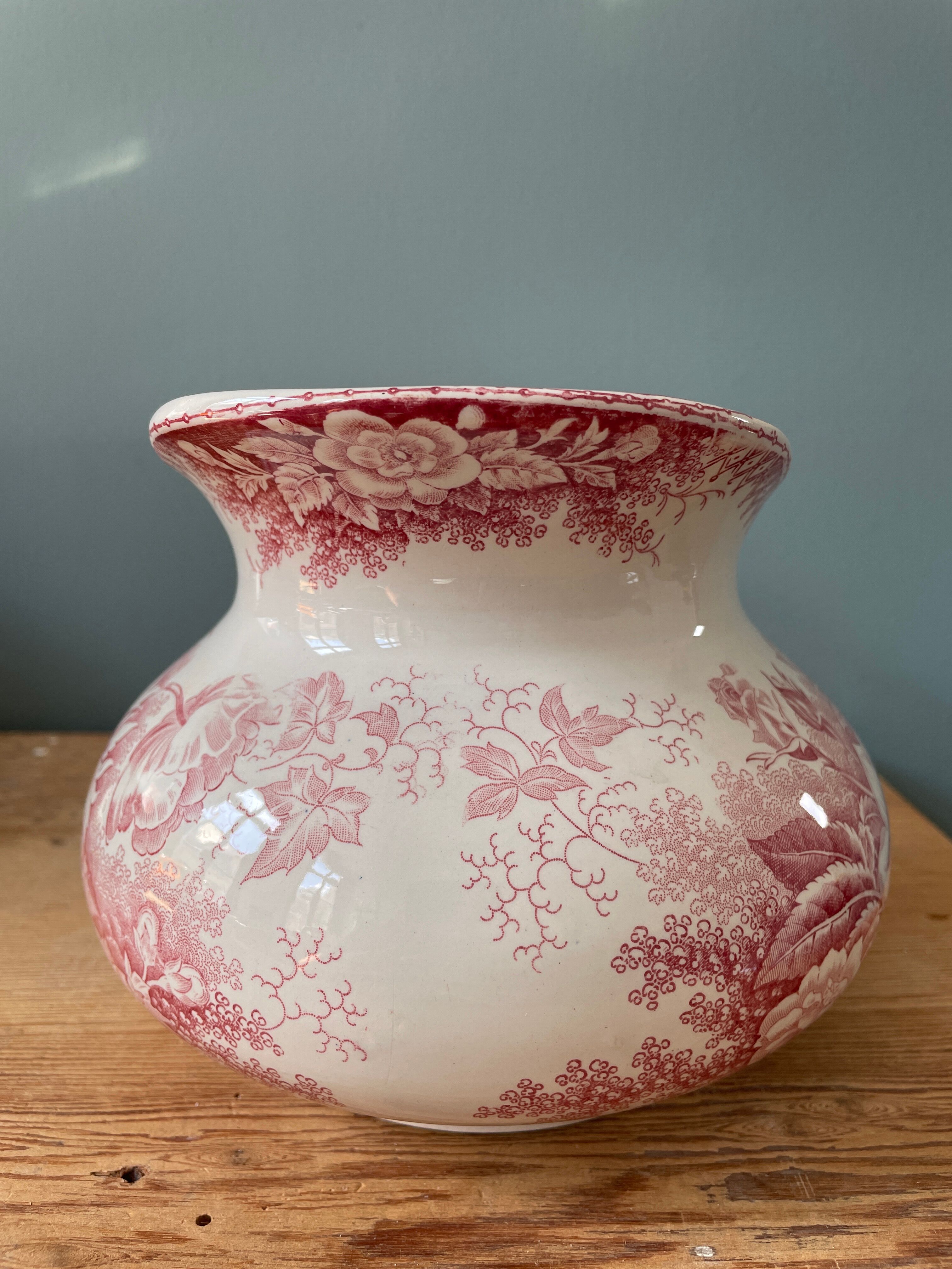 Water pitcher Sarreguemines 1900, model Planter