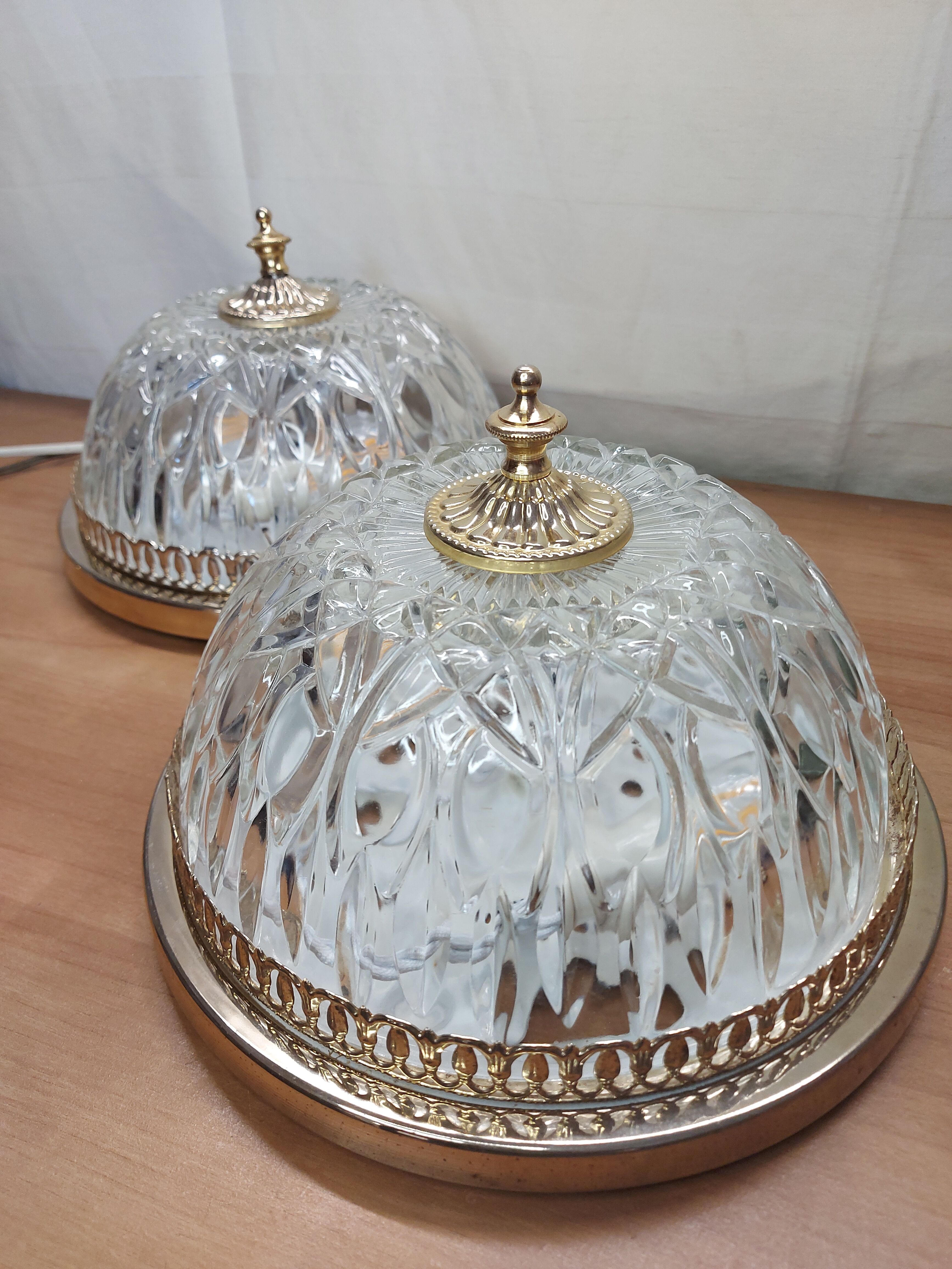 Pair of sconces or ceiling lights