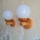 Vintage wall lights, antique lamps, light fixtures
