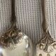 6 cutlery +6 small silver metal spoons