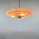 Mid-century glass chandelier by Napako Czechoslovakia 1960s