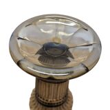 Vase en verre fumé de conception Art Déco début du 20e siècle