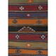 Vintage Turkish Oushak Rug Handwoven 67x592 cm