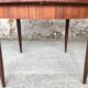 Table de salle à manger en palissandre extensible avec rallonges papillon, 1960’