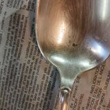 Set of 10 antique silver-plated cutlery