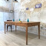 Vintage pine farm table