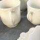 Prestigious 62-piece dinnerware set in vintage 70's Limoges white porcelain by Raynaud