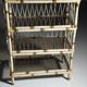 Bamboo cabinet Asian style 1980