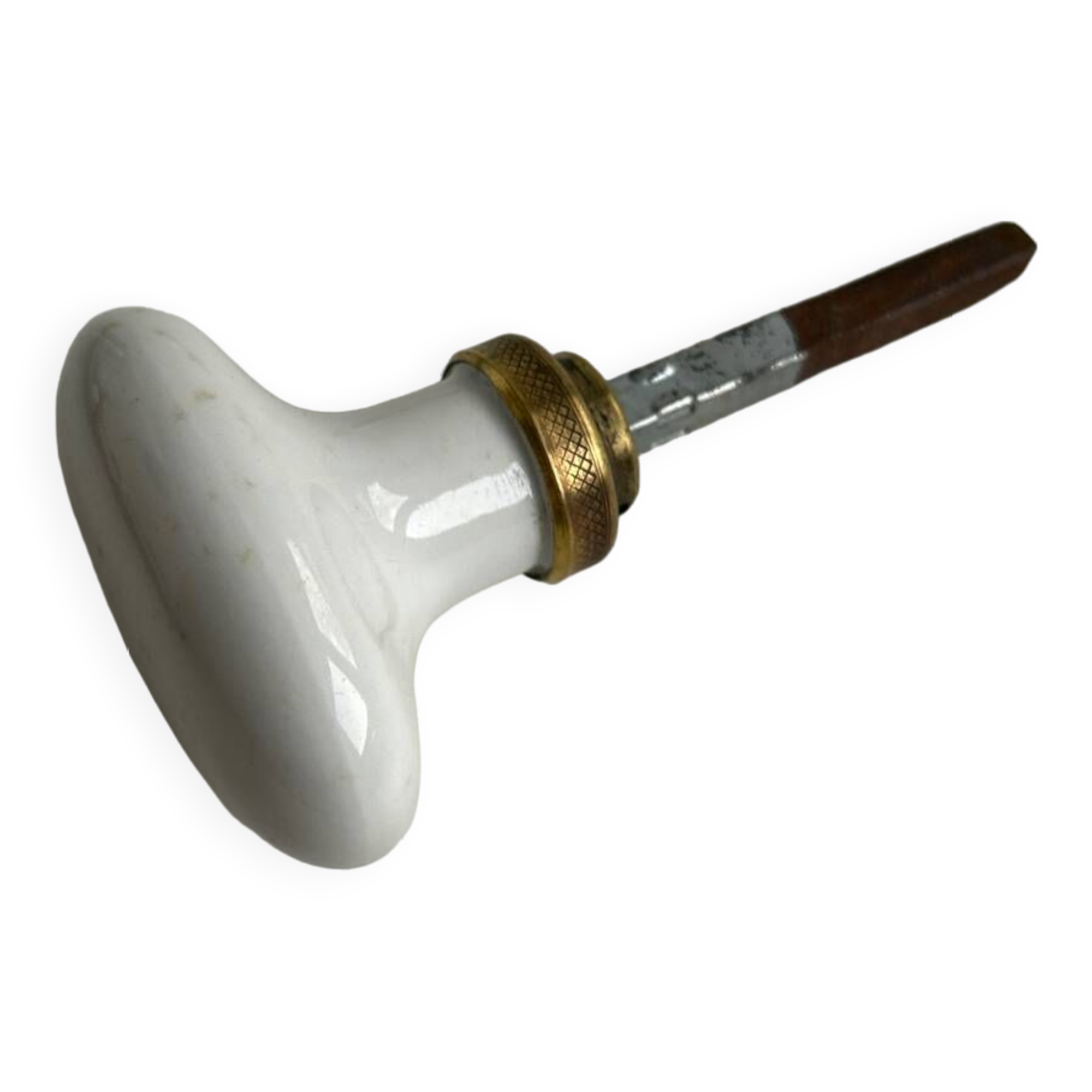 Old porcelain handle