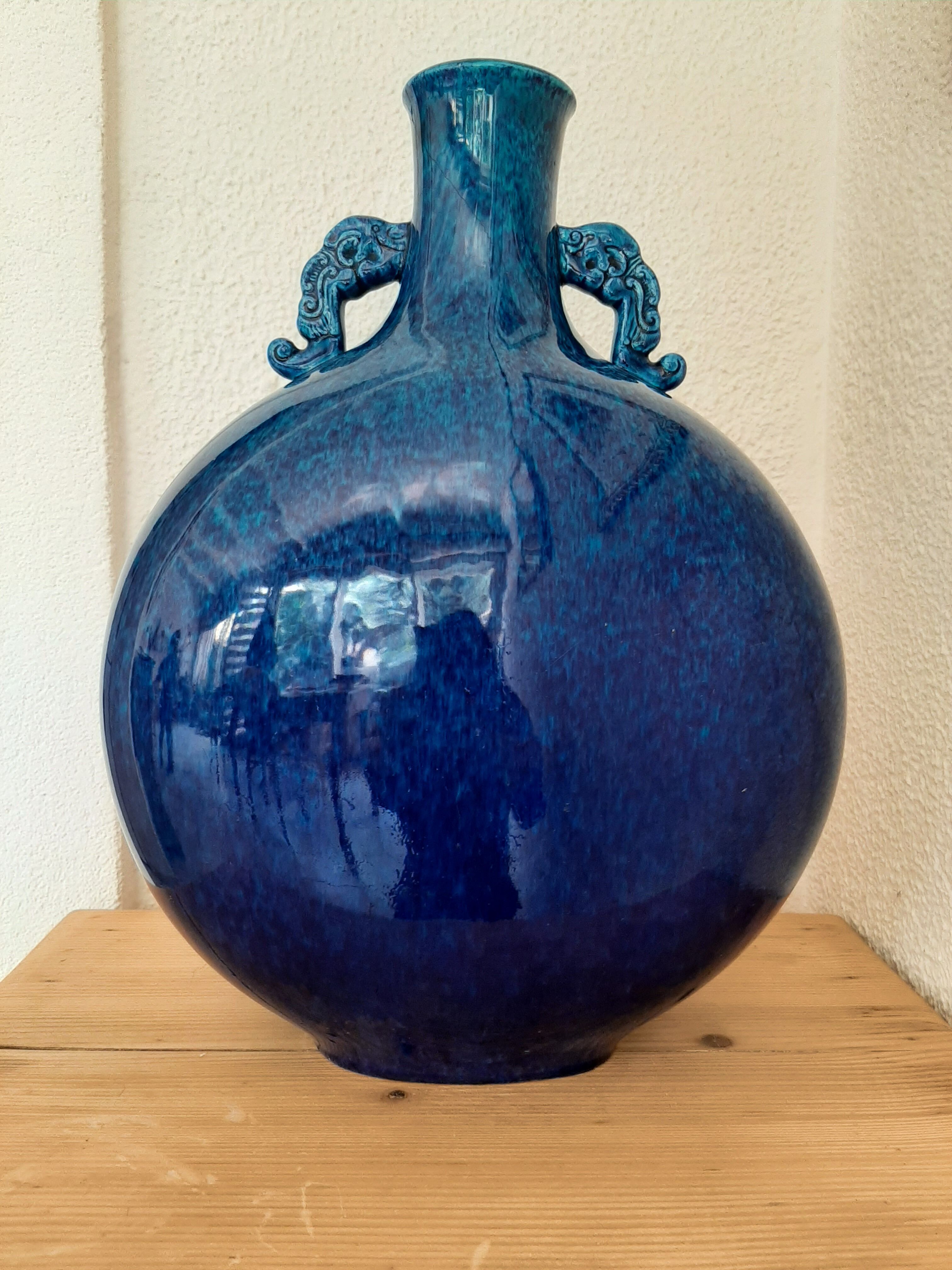 Paul Miletus blue vase