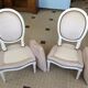 2 chaises de chambre