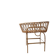 Vintage rattan cradle