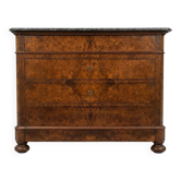 Walnut Louis Philippe chest of drawers