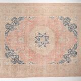 9x12 blue and pink persian rug 380x285cm