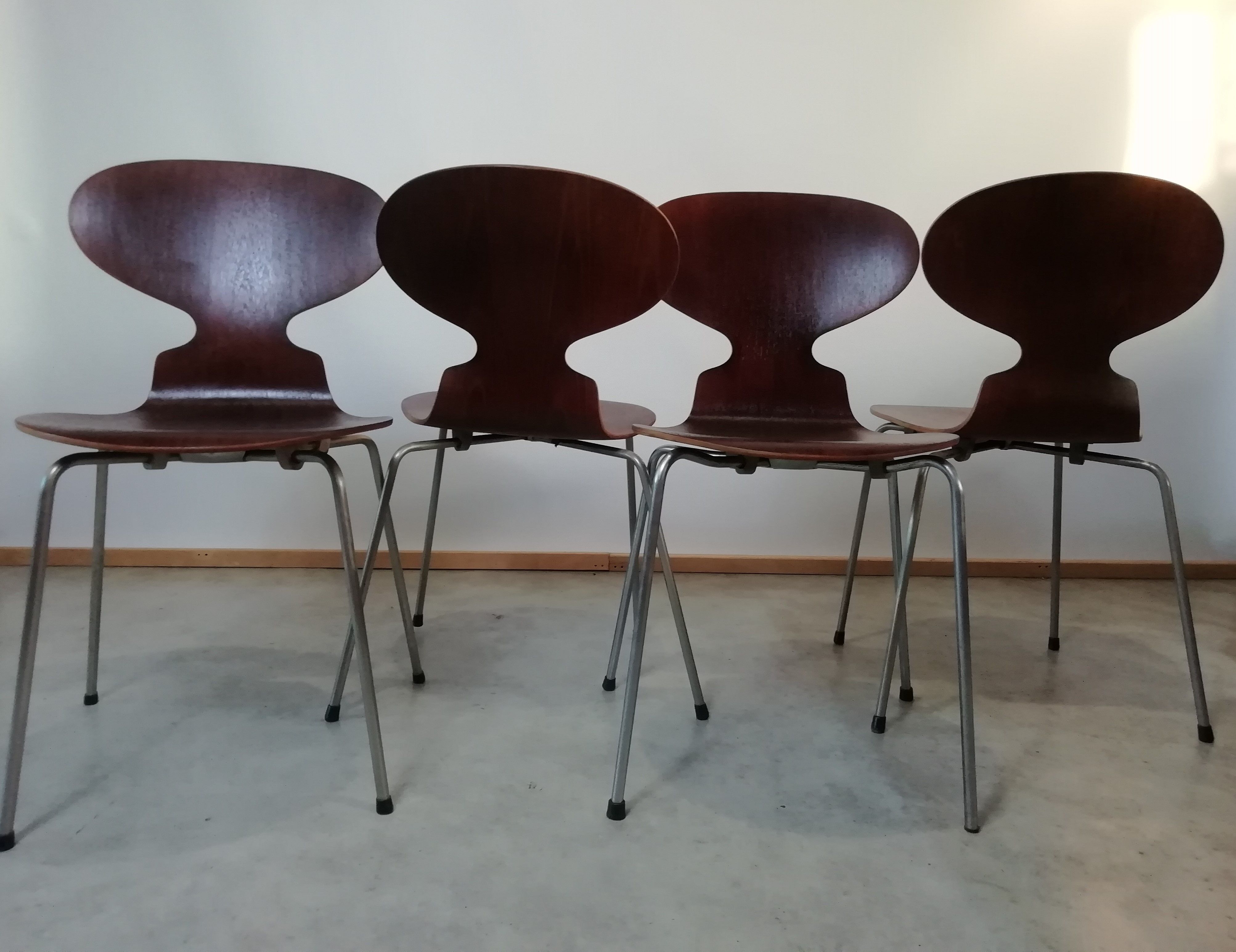 Chaises à manger Ant par Arne Jacobsen pour Fritz Hansen, années 1950