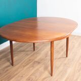Retro teak gplan 1960s fresco dining table & 4 four chairs by victor wilkins