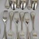 13 Ercuis silver-plated cutlery