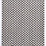 9x11 Brown & White Checkered Moroccan Rug, 269x349Cm