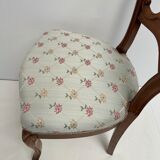 Louis-Philippe upholstered walnut chairs