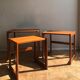 Ensemble de 3 tables gigognes en teck