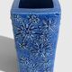 1960s Scheurich Kosmos Décor Sculptural Cobalt Blue Vase, West Germany
