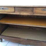 Rustic walnut dresser