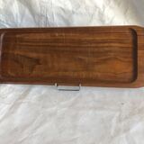 Scandinavian design teak serving tray