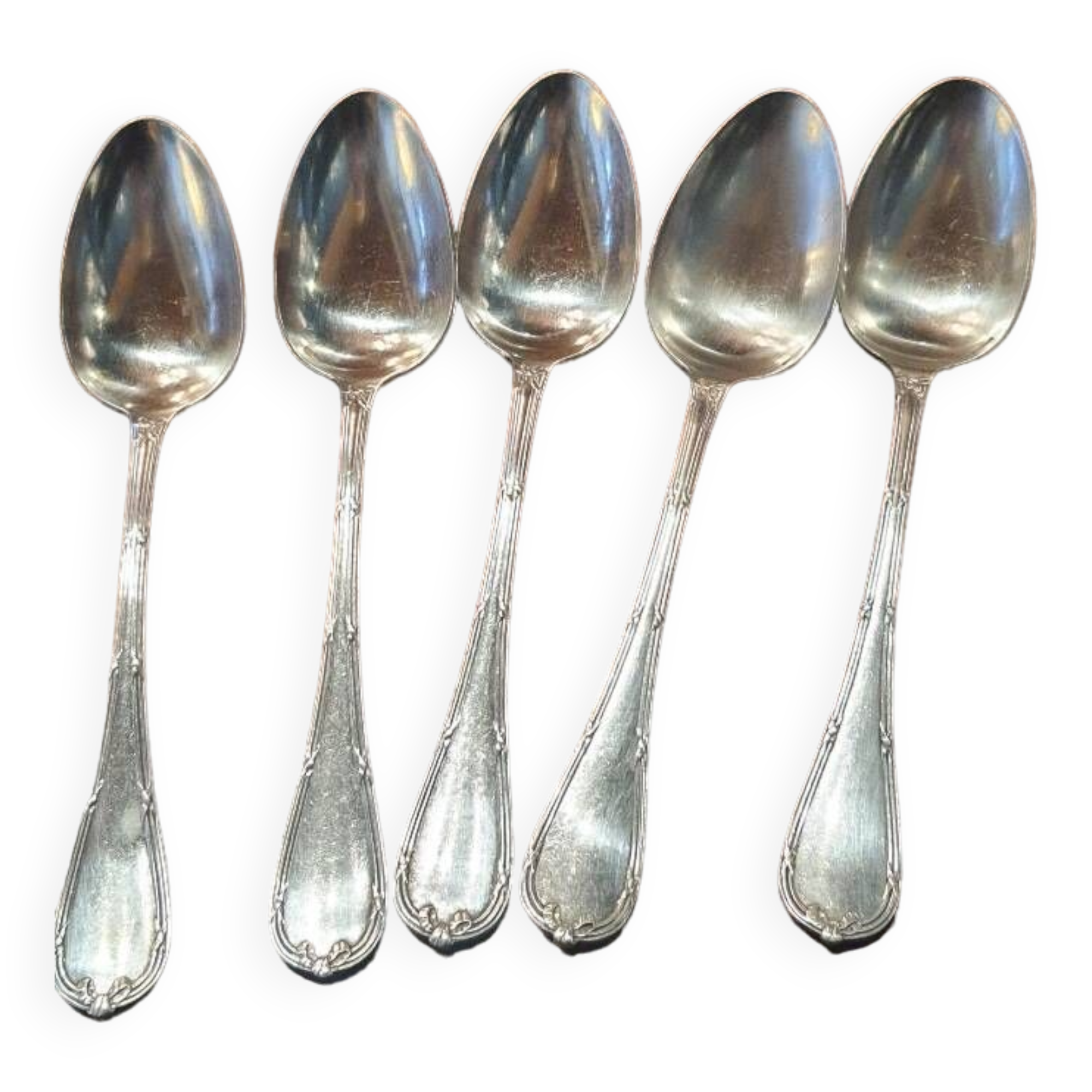 5 Christofle spoons