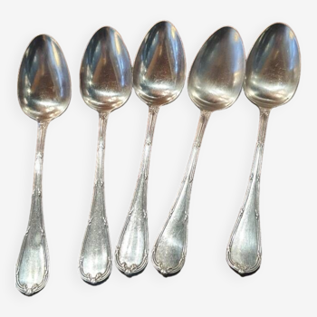 5 Christofle spoons