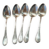 5 Christofle spoons