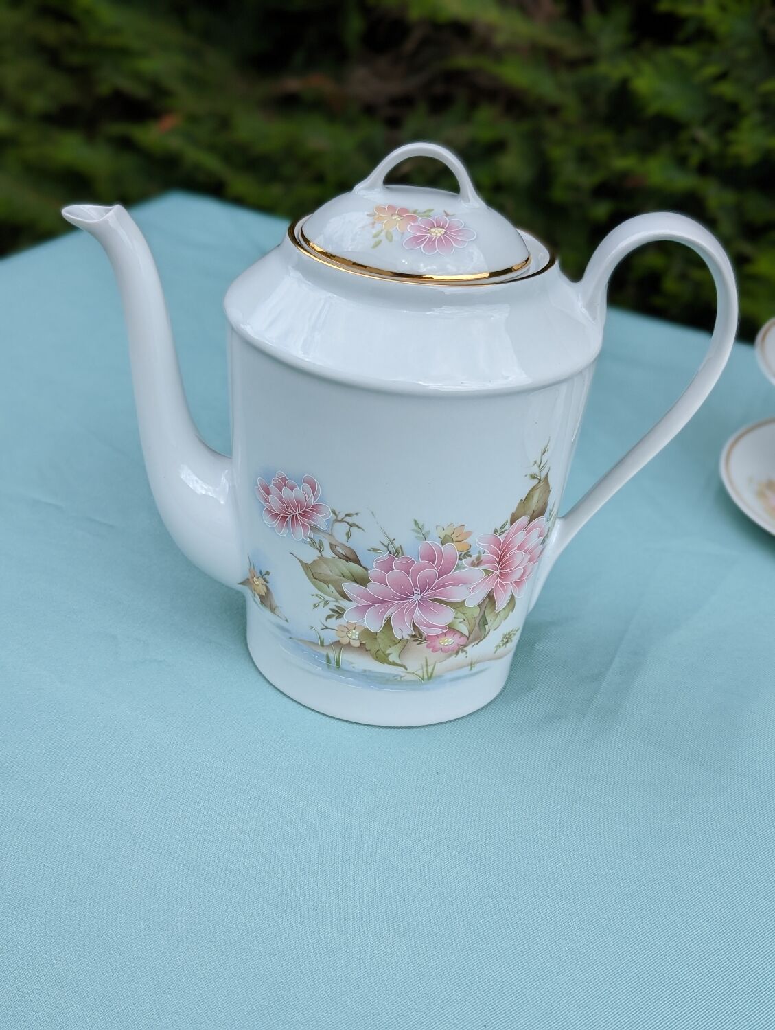 Service à café en porcelaine de Limoges