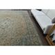 1960s Vintage Persian Handmade Wool Cotton Yellow Area Rug 284x366