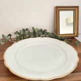 Set of two dishes - white gold