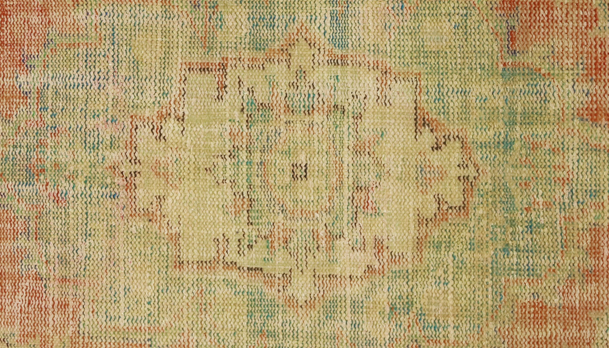 Anatolian handmade vintage rug 240 cm x 146 cm