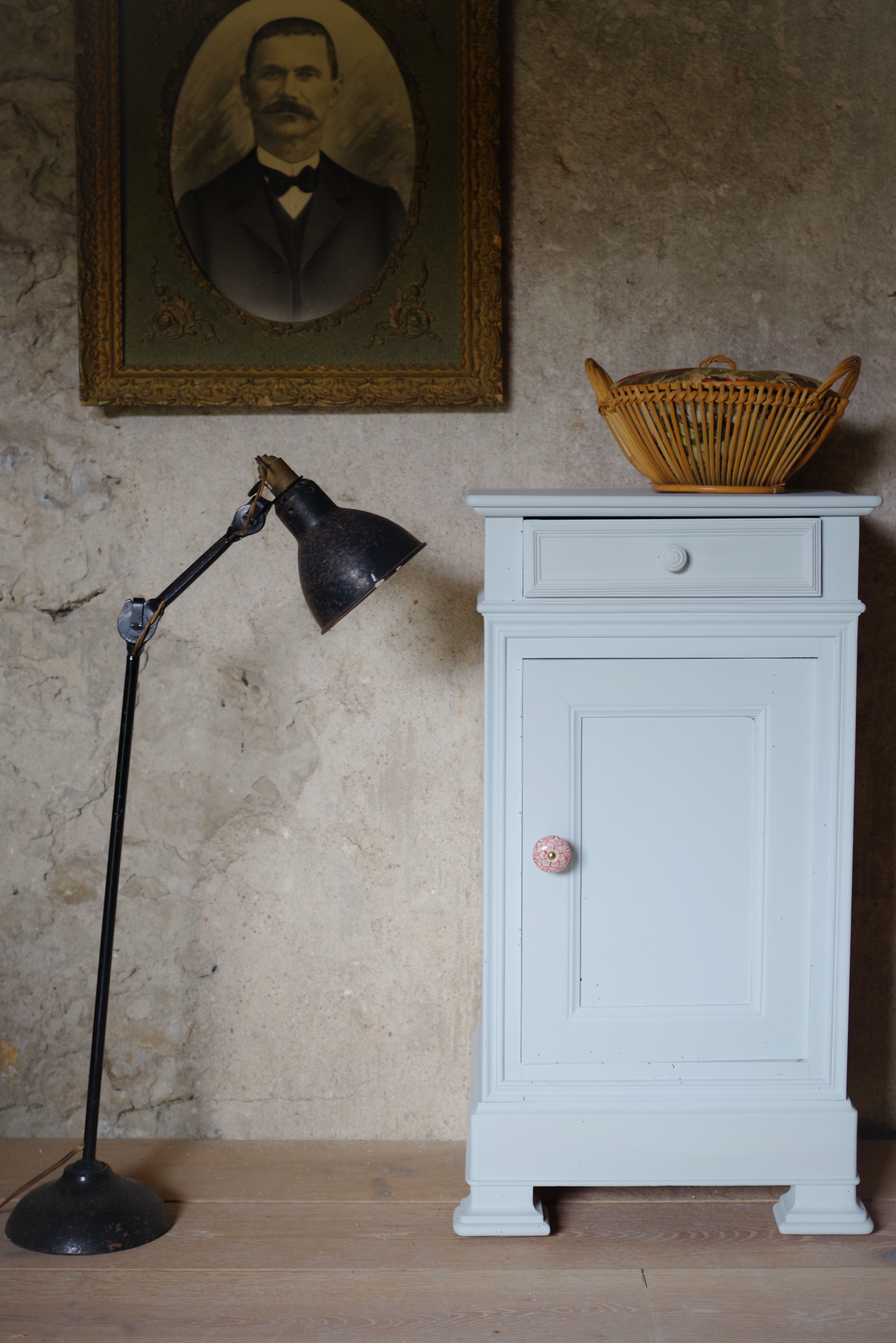 Confectioner - patinated blue ragmaker