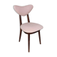 Chaise cœur rose eau vintage Europe 1960s