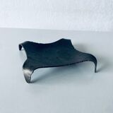 Brutalist iron candle holder