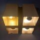 Raak 4-light pendant light, Viervoud model, Holland 1970.