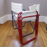 Folding armchairs for children