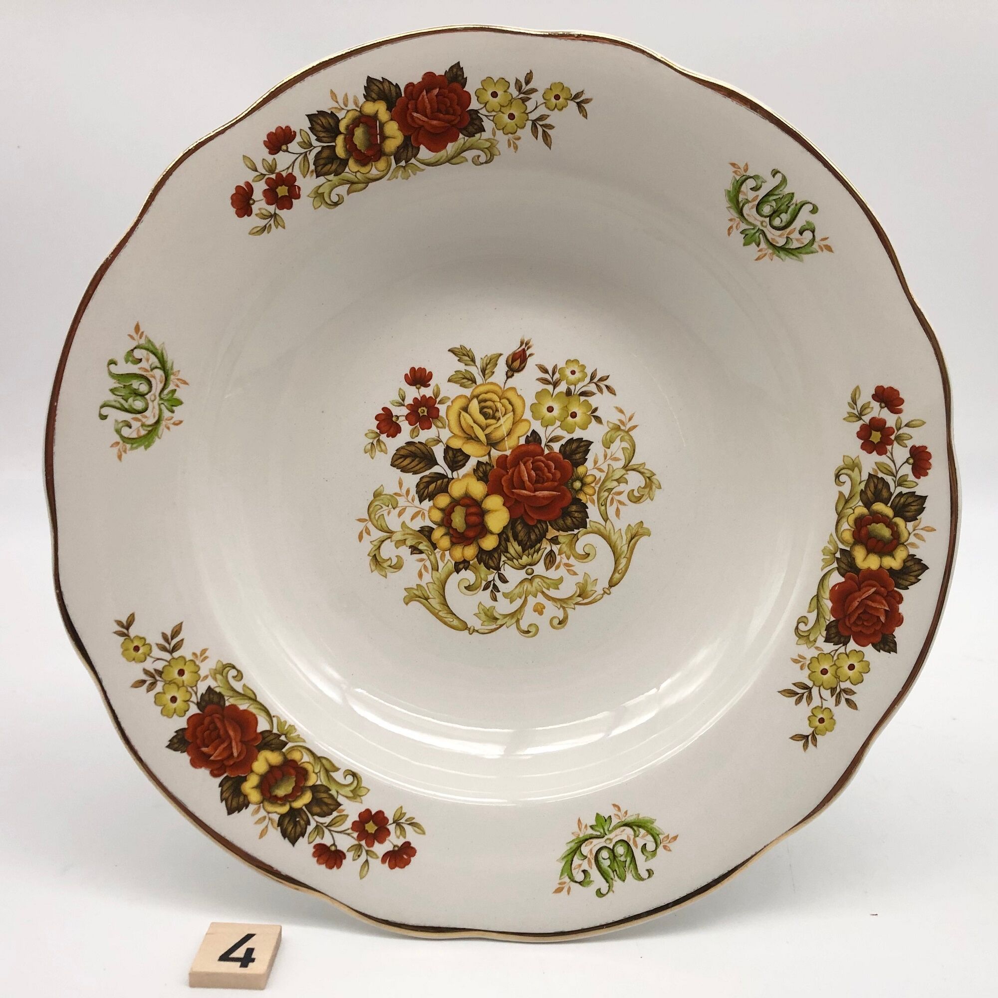 6 hollow plates, "Digoin Sarreguemines "