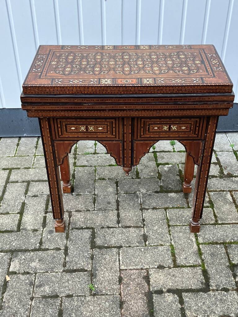 Marked game table, late 19th century to early 20th century, Syria.