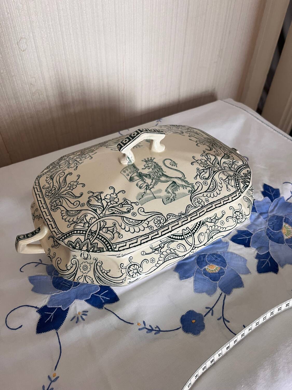 Lot of old saint-amand earthenware, fontana model – very good condition