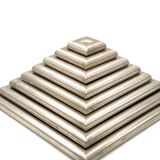 Ziggurat-shaped stacked trays / vide poche sculpture, Italy 1970s