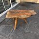 Rustic vintage real solid wood stool