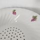 Strawberry dish porcelain drainer