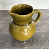 Pichet vintage en céramique vernissée