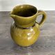 Vintage glazed ceramic pitcher