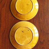 2 Sarreguemines asparagus plates