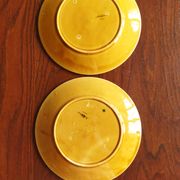 2 asparagus plates Sarreguemines