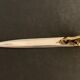 Letter opener or cut bronze boar paper